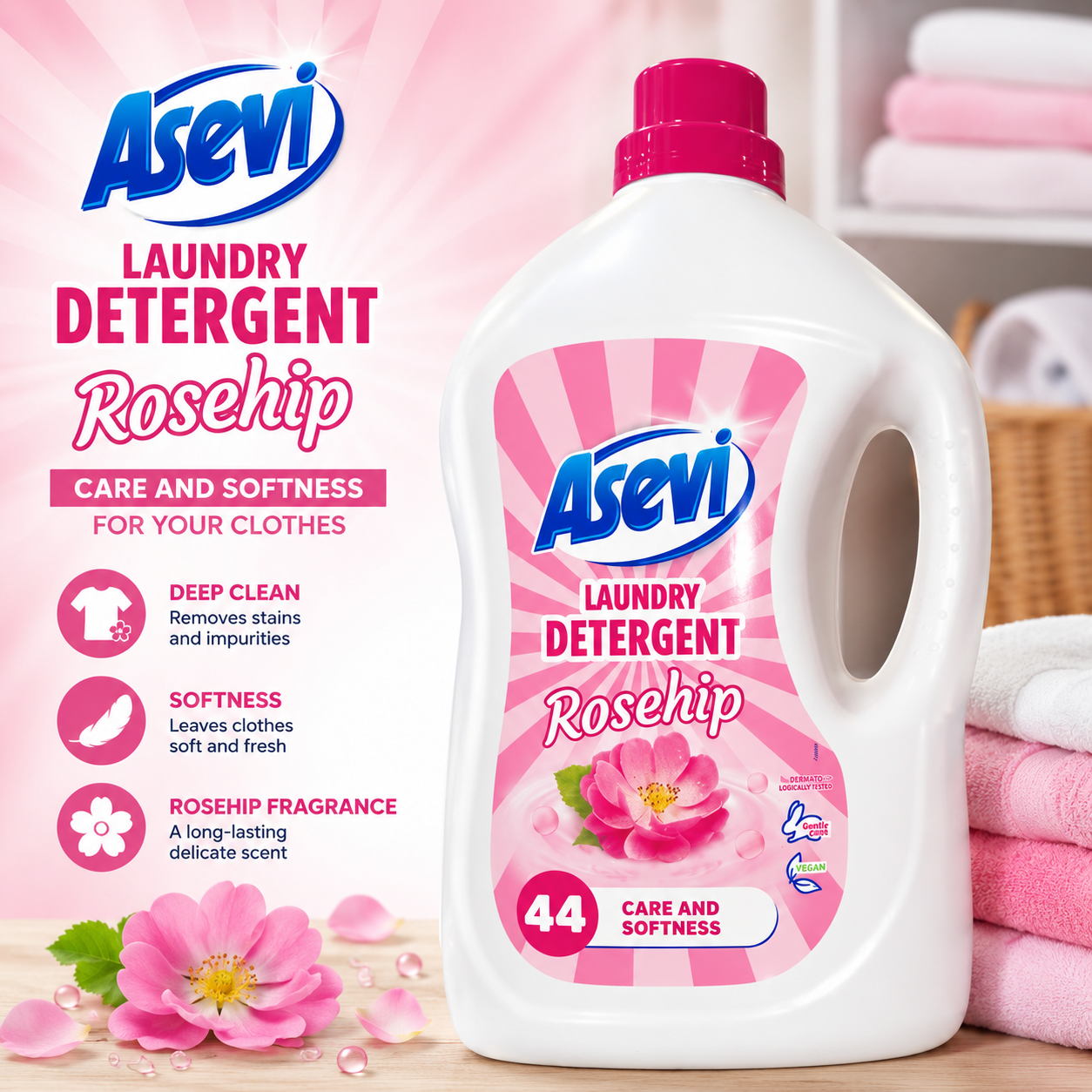 Asevi Rosehip Detergent