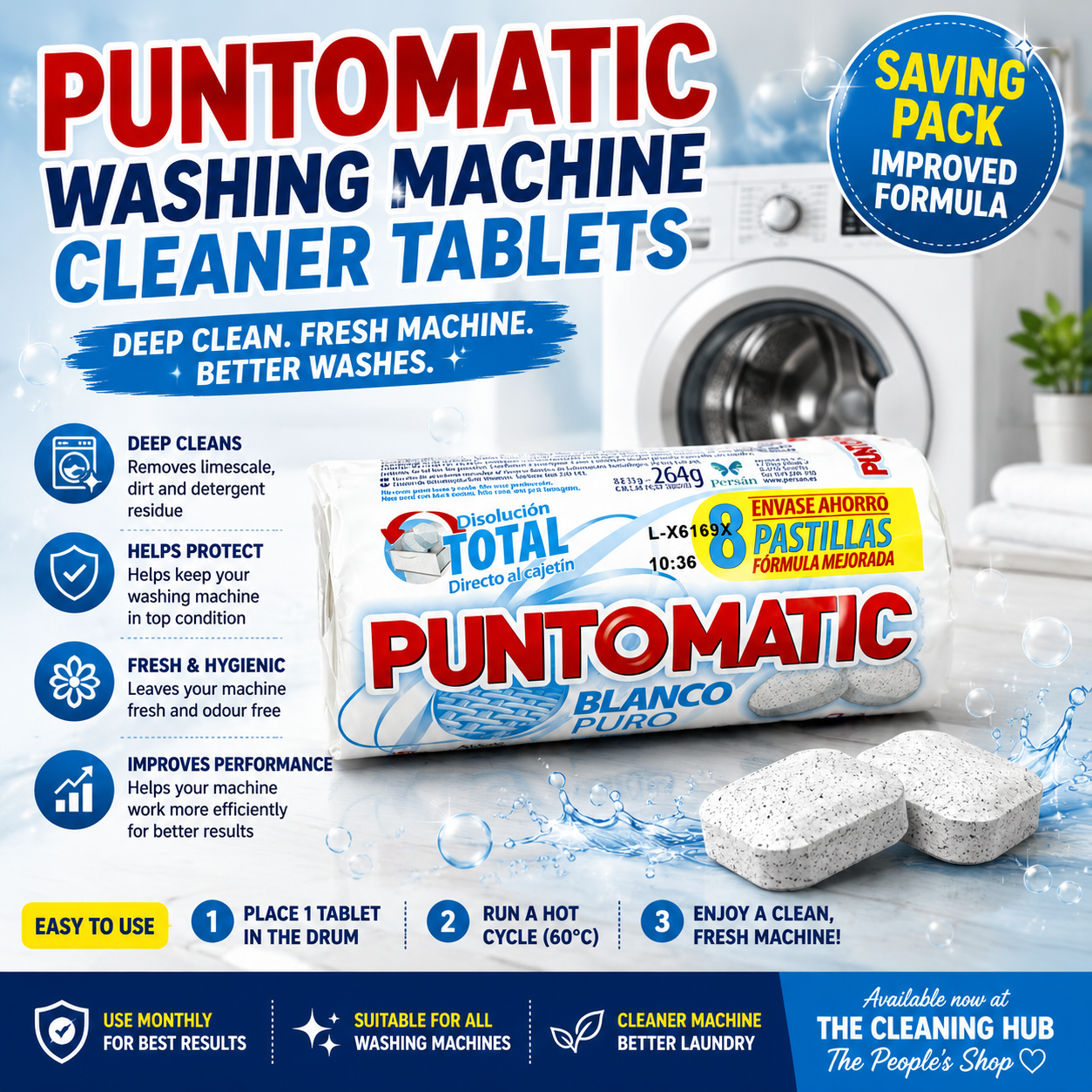 Puntomatic whitening tablets