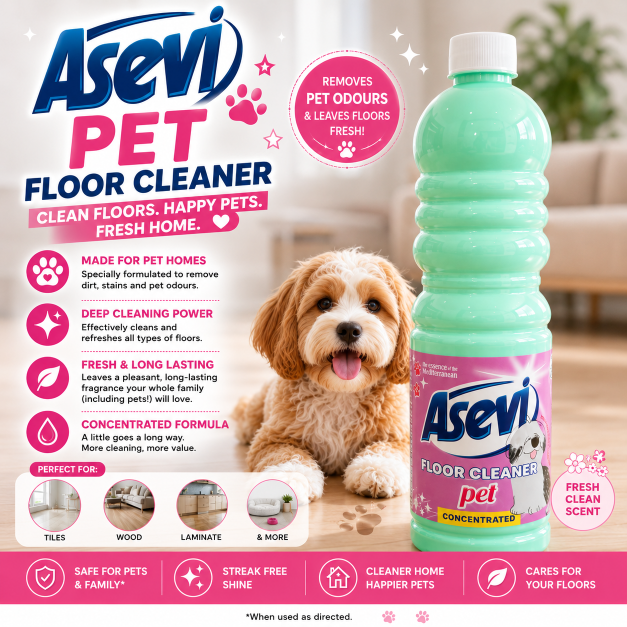 Asevi Pet Floor Cleaner