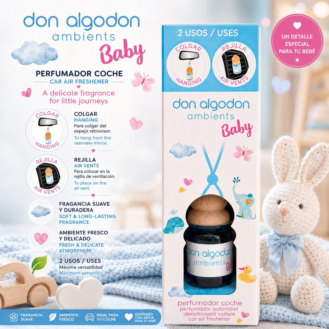 Don Algadon Baby Car Fresher