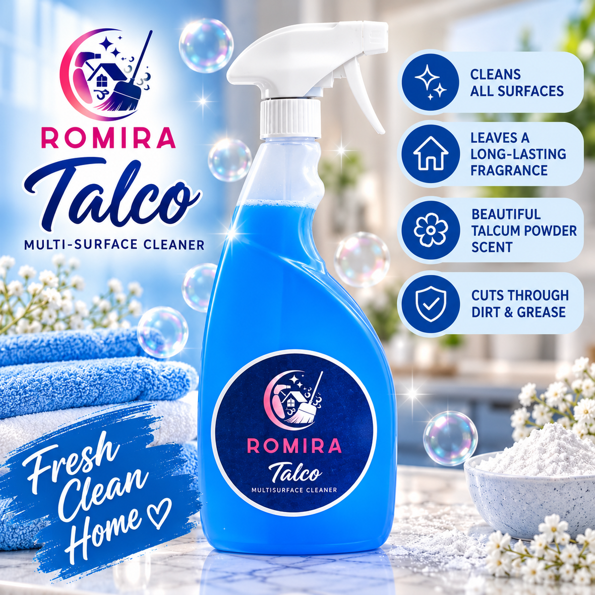 Romira Talco Multi Surface Cleaner