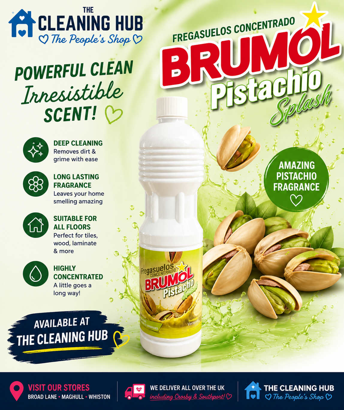 Brumol Pistachio Floor Cleaner