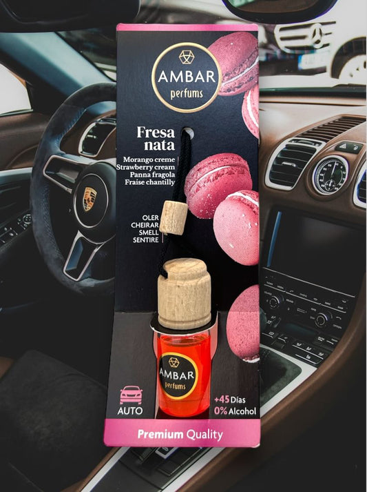 Ambar Strawberry Cream Car Freshener