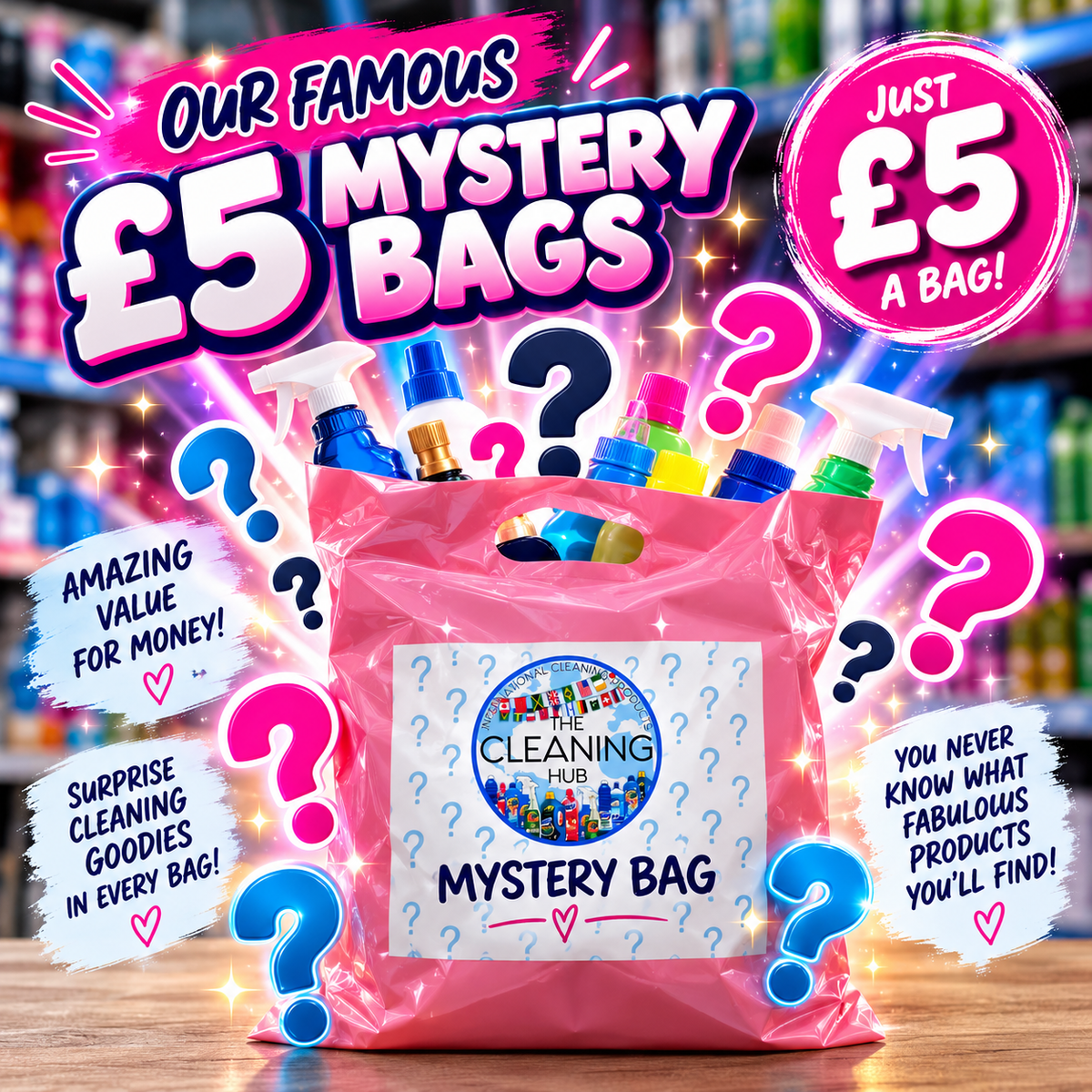 THE FAMOUS £5 Bag