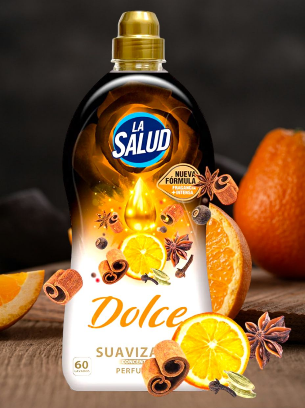 La salud Orange & Cinnamon fabric softener