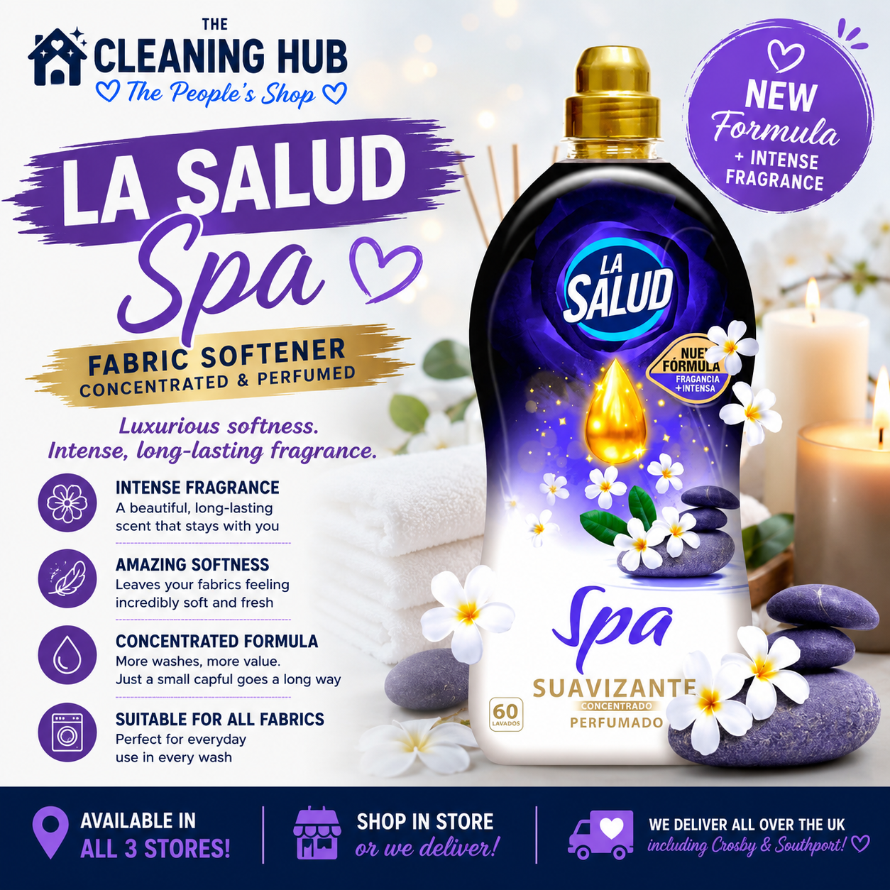 La salud spa fabric softener