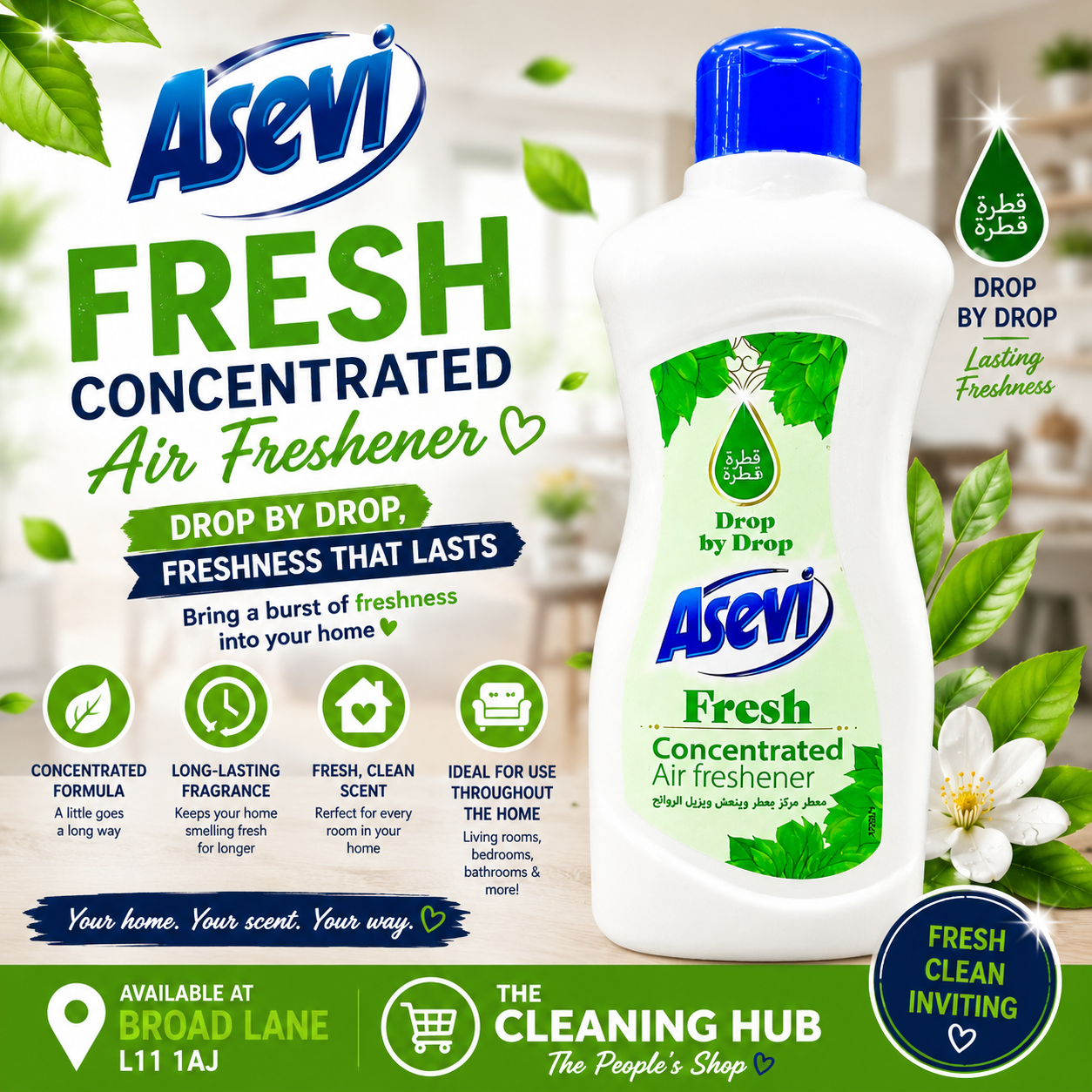 Asevi Fresh Fragrance Drops