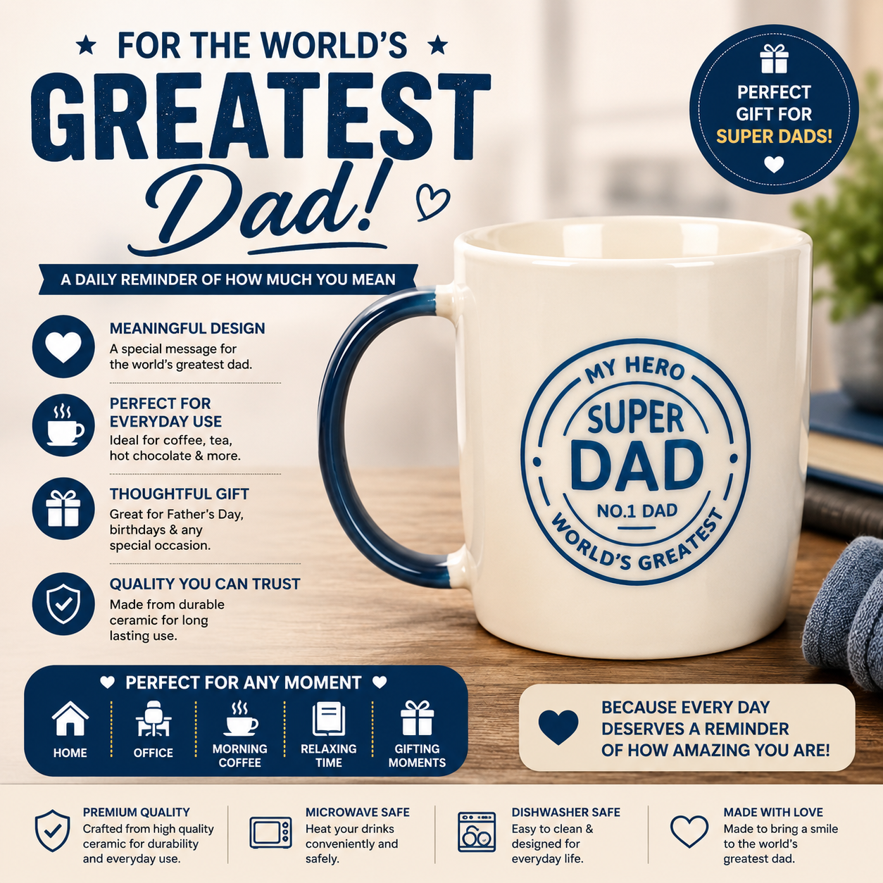 Super Dad Mug