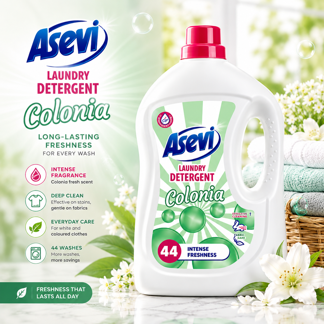 Asevi colonia detergent