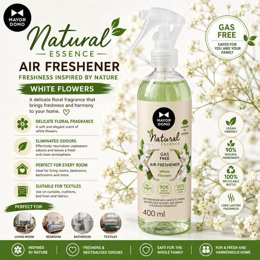 Mayordomo Air & Fabric Spray 400ml - White Flowers