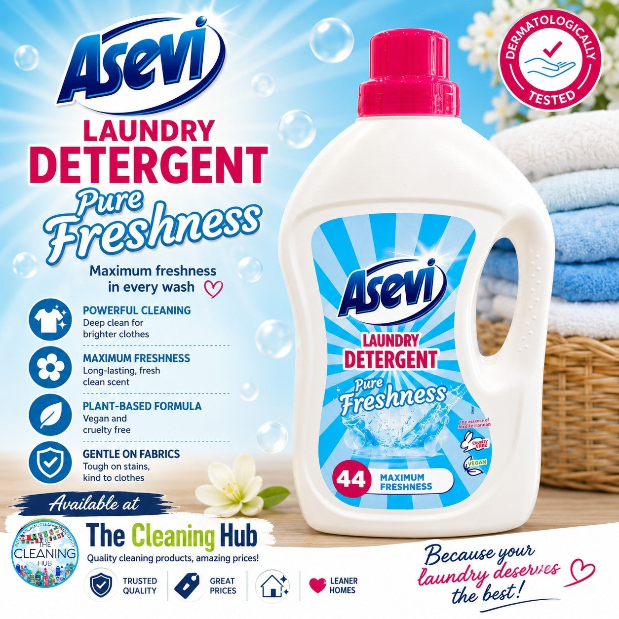 Asevi Puro Frescor Detergent 3L