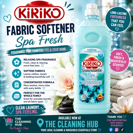 Kiriko Concentrated Fabric Softener Spa 2L