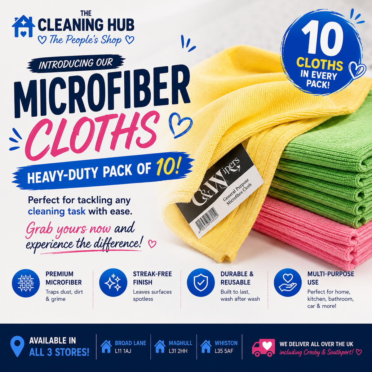 Microfibre Cloths