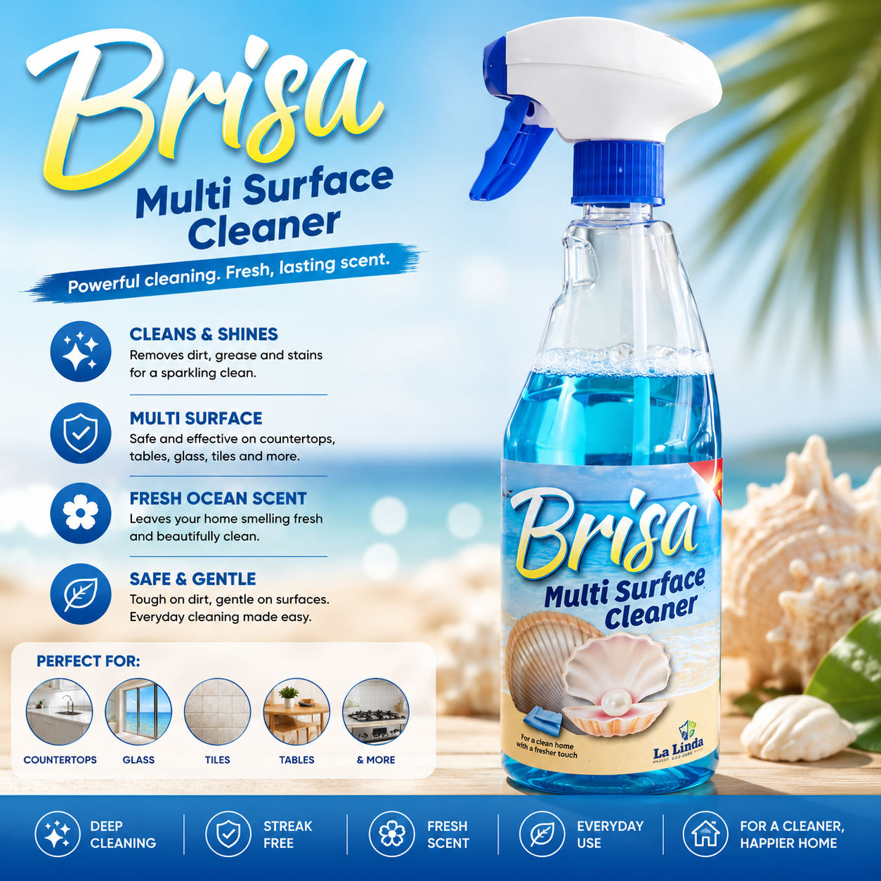 La Lucca's Brisa Multi-Surface Cleaner