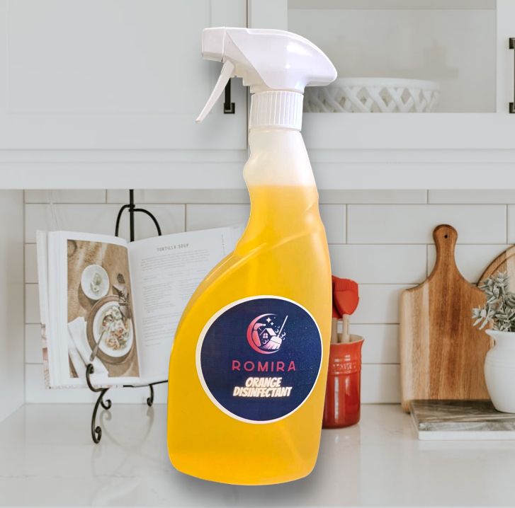 Orange Disinfectant Spray