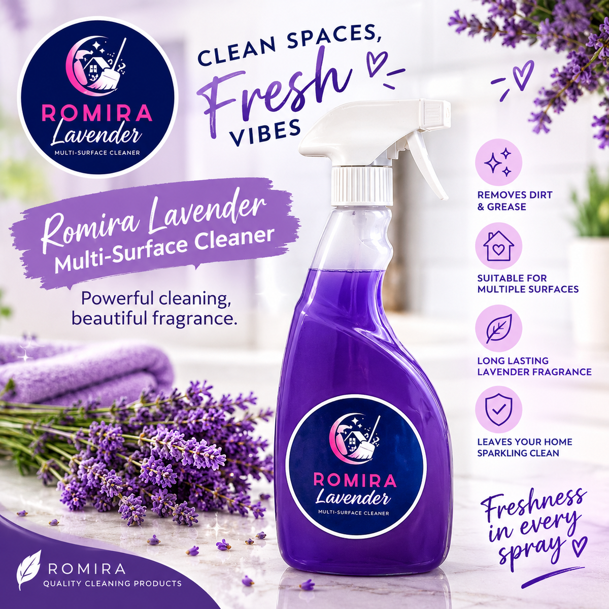 Romira Lavender Multi-Surface Cleaner