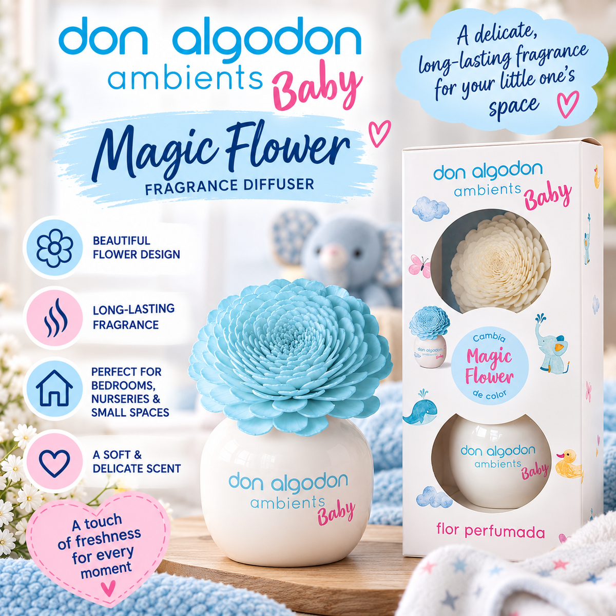 Don Algodon Magic Flower Baby Diffuser