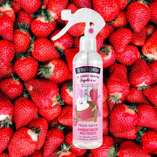 The Fruit Company Air & Fabric Spray with Natural Extracts 250ml - Strawberries & Cream