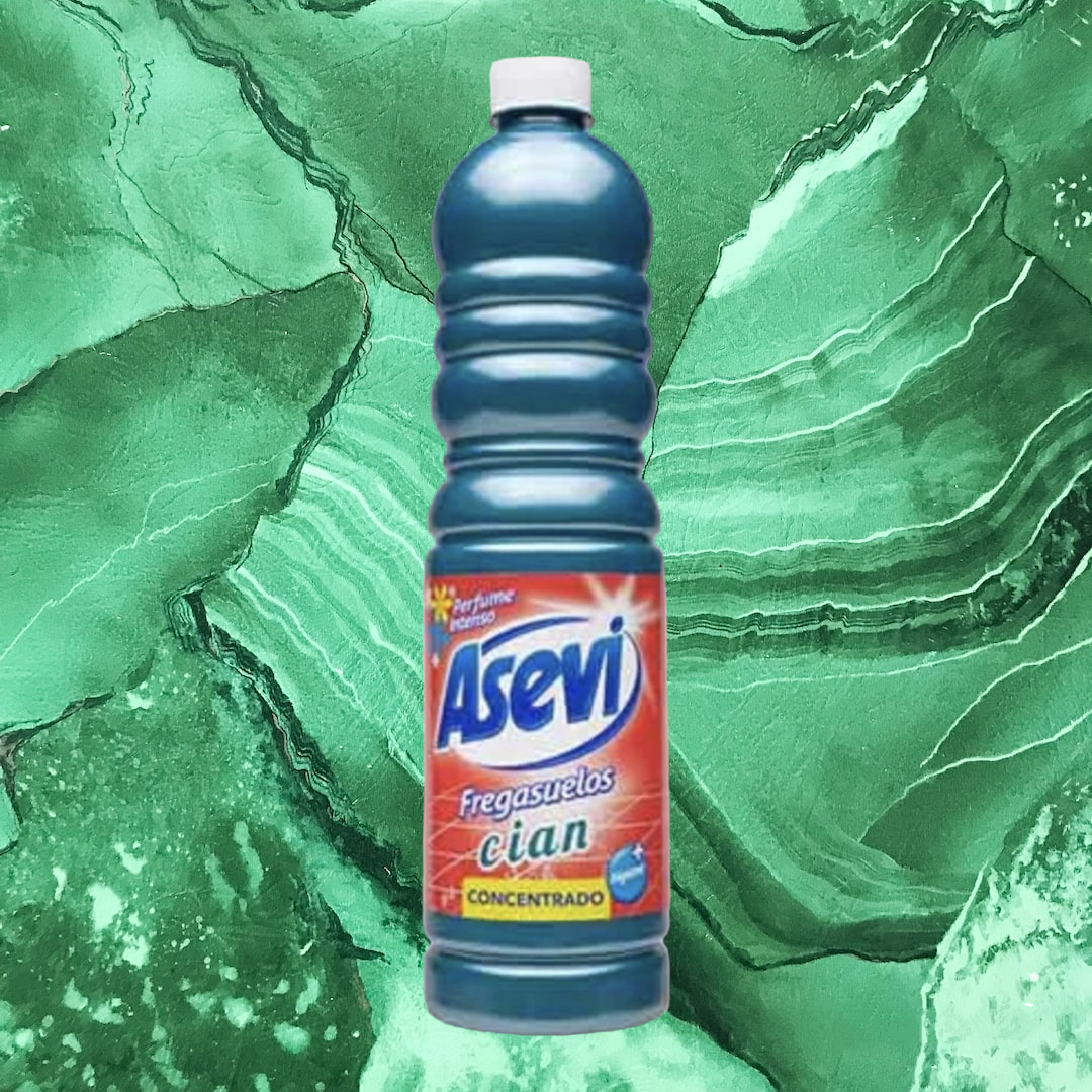 Asevi Floor Cleaner Concentrated - 1L - Blue Cian