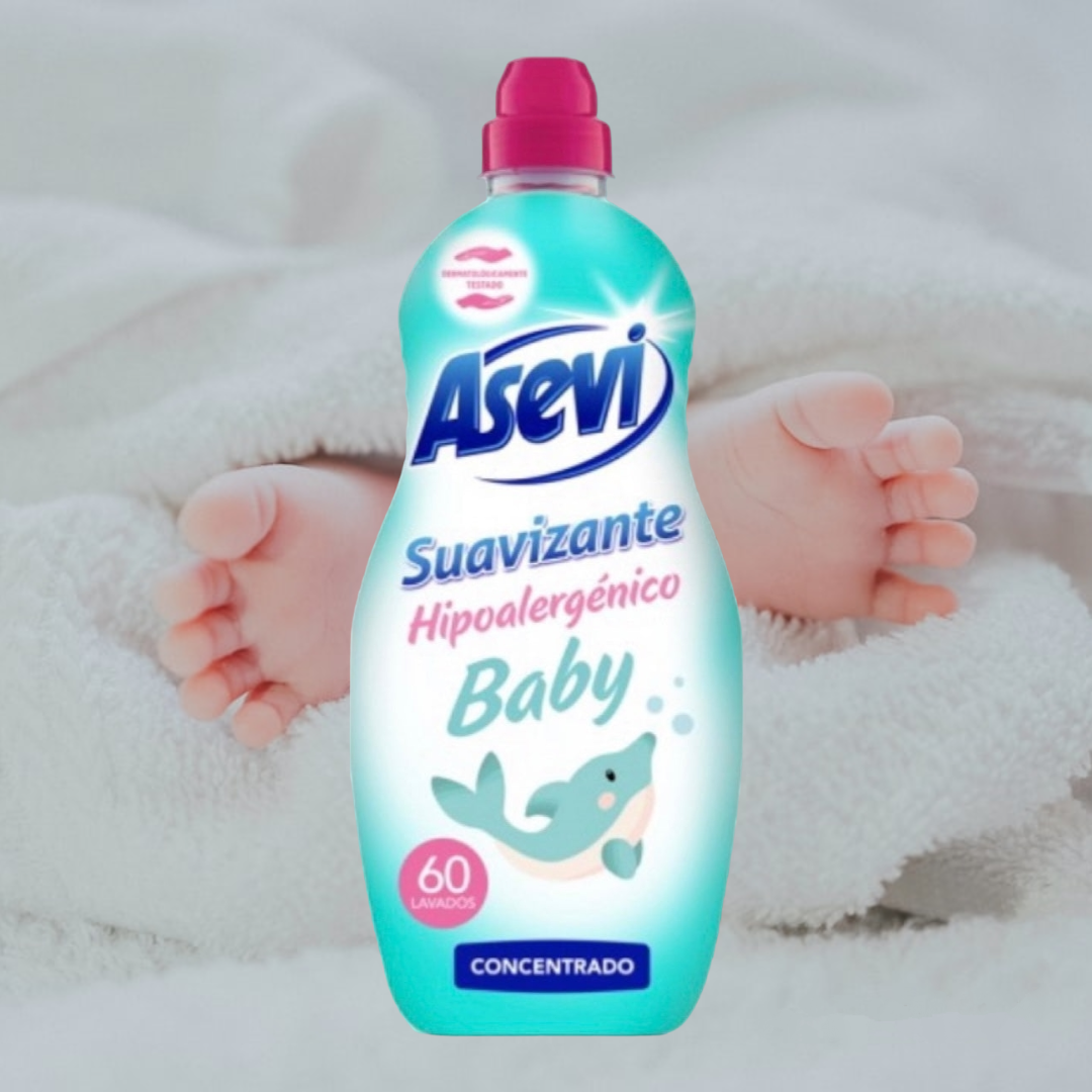 Asevi Baby Fabric Softener Hypoallergenic 60 wash